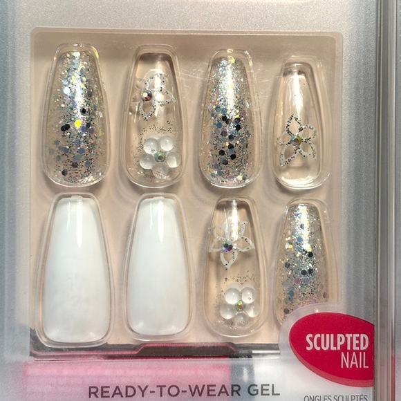 NEW Kiss Jelly Fantasy Press On Nails, Bundle of 2 (Long Length) - Picture 3 of 6